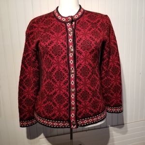 LL Bean Wool Cardigan